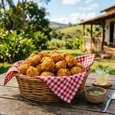 Bolinho Caipira de Monteiro Lobato